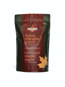 Organic maple sugar 1 Kg bag