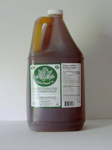4 liters Organic maple syrup