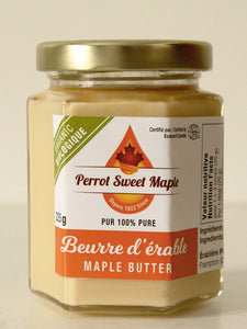 Creamy organic maple butter 