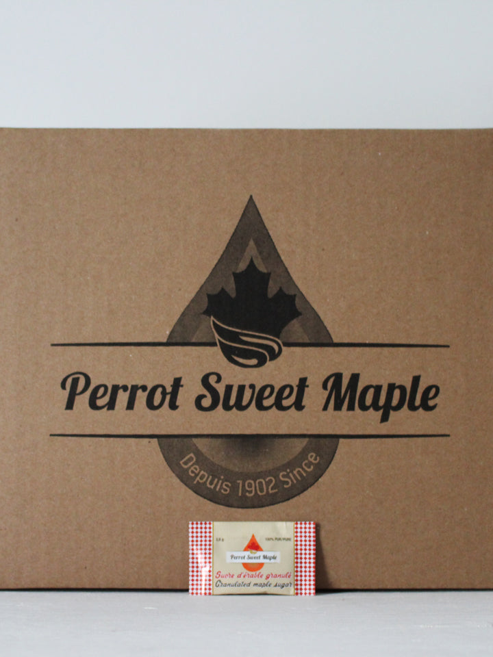 Box of 1000 packets of maple sugar