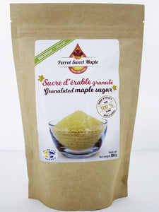 Organic maple sugar 350g bag